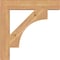 Ekena Millwork Westlake Block Smooth Bracket, Western Red Cedar, 3 1/2"W x 22"D x 22"H BKT04X22X22WTL05SWR - alternate 2
